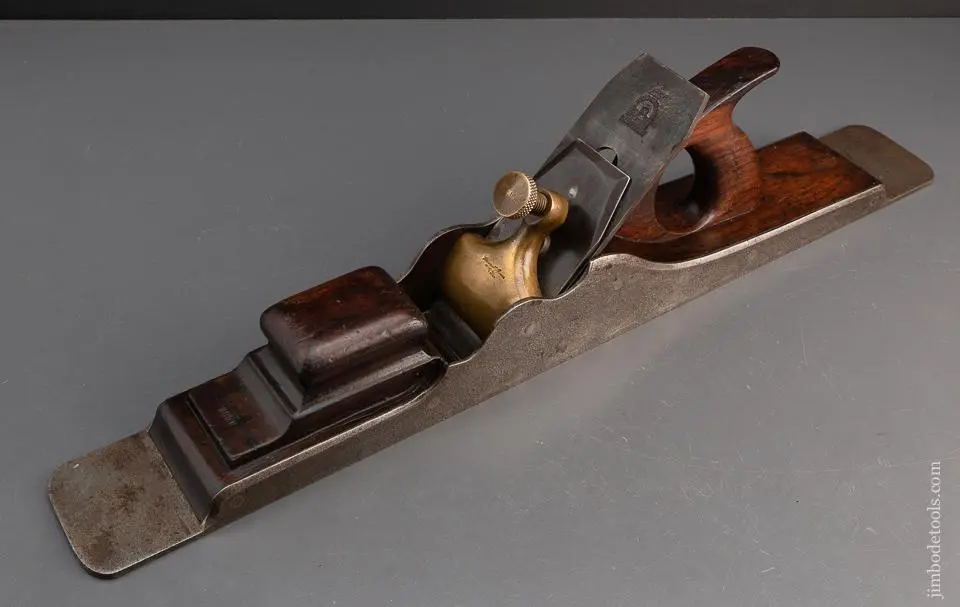 Rare & Fine! 23 1/2 Inch Spiers Ayr No. 2 Jointer Plane In Dovetailed Steel With Dazzling Rosewood Infill! Circa 1840-1937 - Excelsior 94480 1