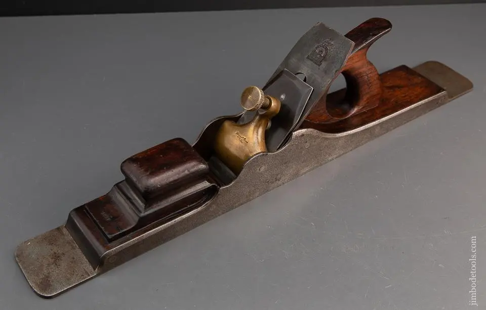 Rare & Fine! 23 1/2 Inch Spiers Ayr No. 2 Jointer Plane In Dovetailed Steel With Dazzling Rosewood Infill! Circa 1840-1937 - Excelsior 94480 2