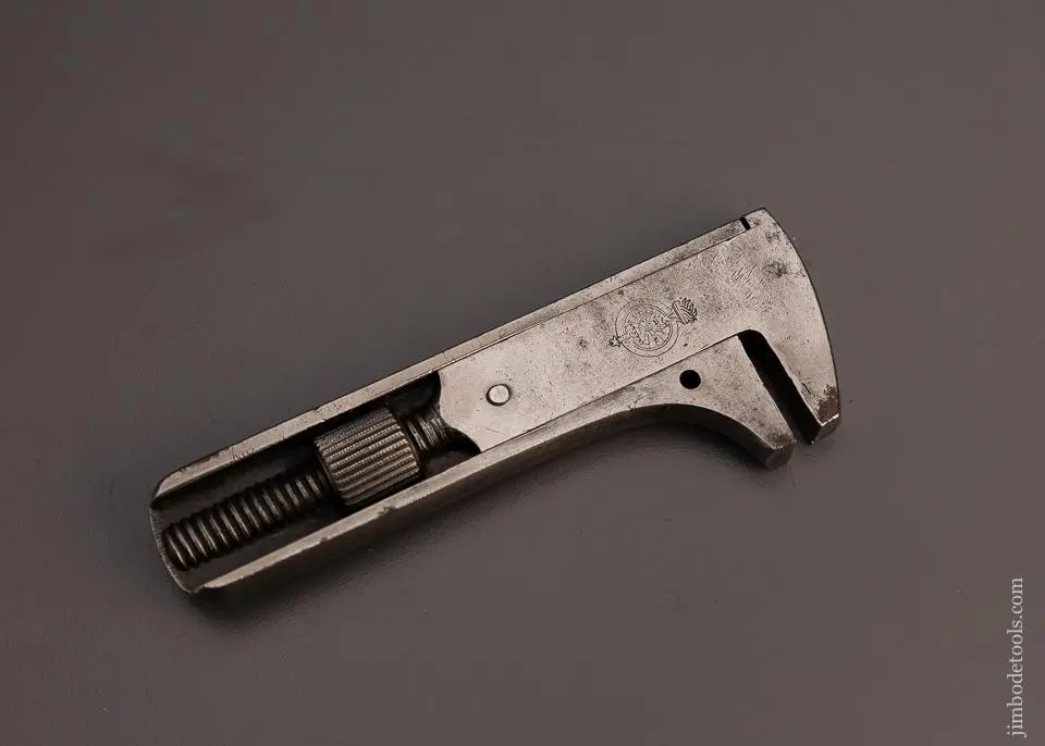 Fine & Rare Patented Wrench Joseph Lucas “Girder No. 91” 4 1/2 Inches Closed - 97006 1
