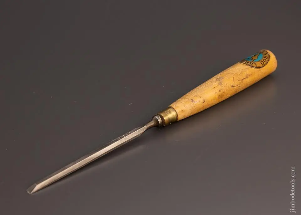 1/4 Inch Sorby Boxwood Handle Chisel 10 Inch - 97563 1