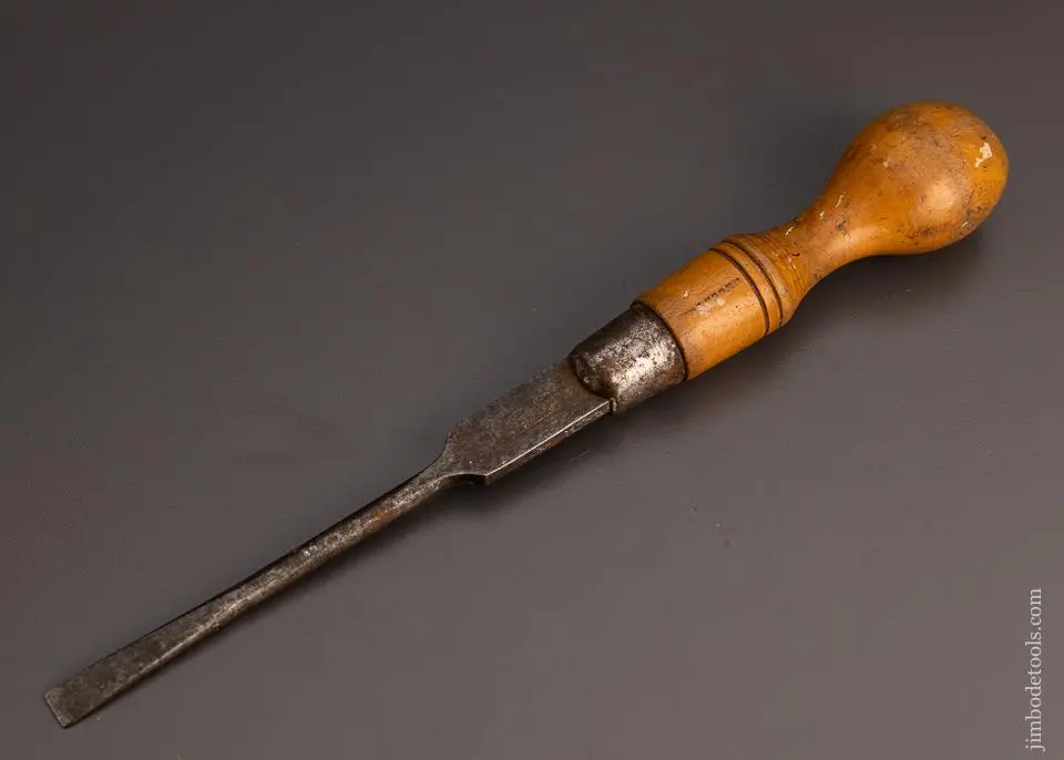I. Sorby Boxwood Handle Cabinet Maker’S Screwdriver - 97591 1
