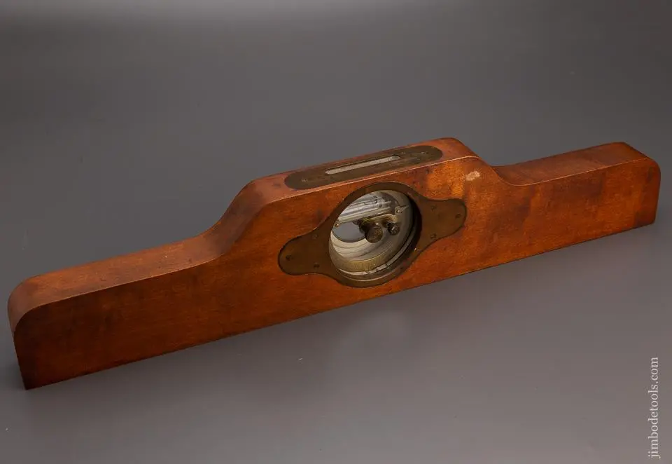 Rare And Near Mint Kern Patent Inclinometer Level Jan. 3, 1905 - 97618 - As Of Apr 10 1