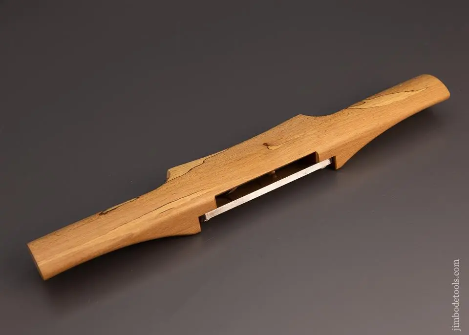 Massive Caleb James Spalted Beech Low Angle Spoke Shave - 97658 1