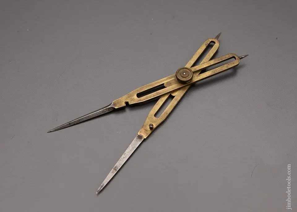 Fine 6 1/2 Inch Proportional Dividers Unmarked - 97675 1