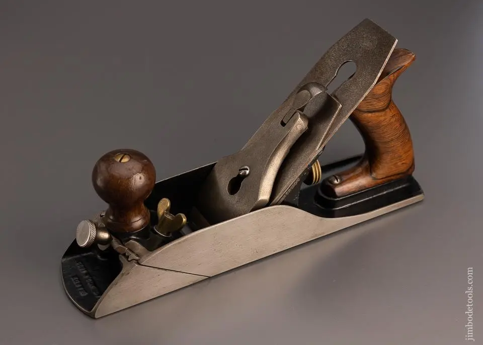 Very Rare And Near Mint 1893 Hardt Patent Split Frame Smooth Plane - 97706 - As Of Apr 14 1