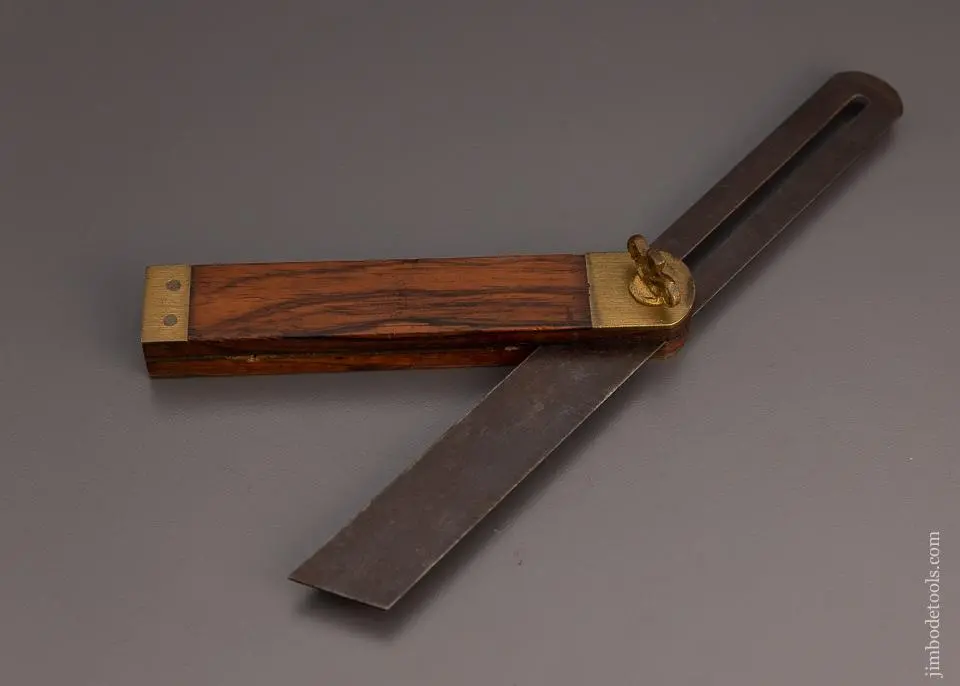 H. Clark 10 Inch Rosewood Bevel Square - 97742 1