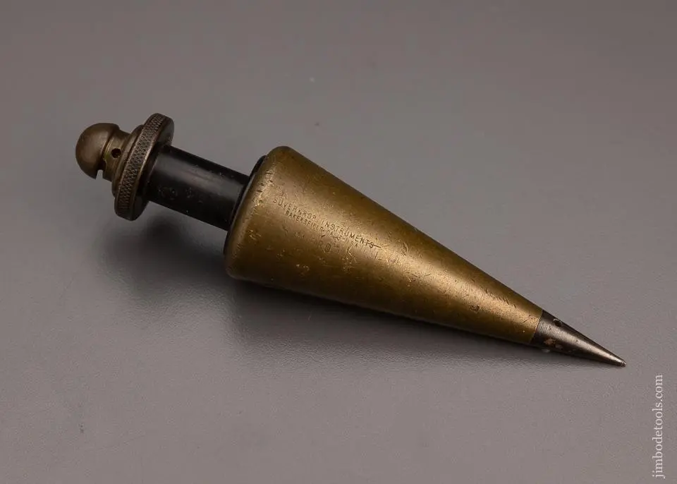 Rare Suverkrop Patent Plumb Bob With Integral Reel - 97774 1