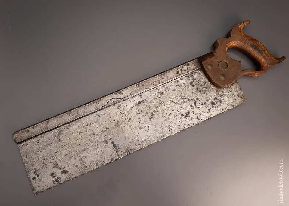 Magnificent Disston 18 Inch Carcass Saw - 97777 1