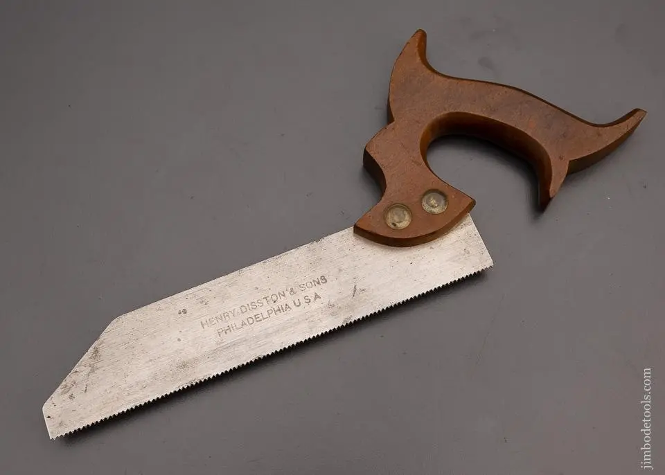 Mint Rare Disston 7 1/2 Inch Patter Maker’S Saw - 97801 1