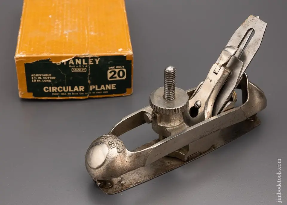 Stanley No. 20 Circular Plane In Original Box - 97807 1