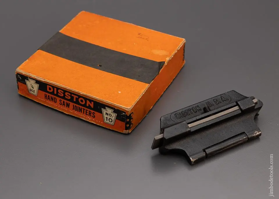 Disston No. 10 Saw Jointer Mint In Box - 97808 1