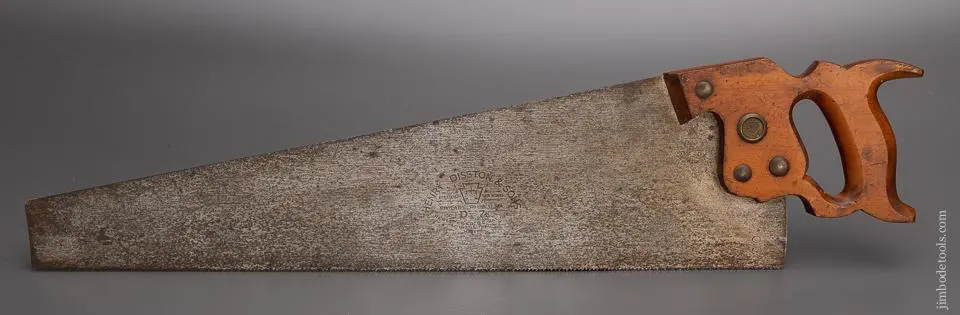 Fine Disston D-7 Hand Saw - 97845 1