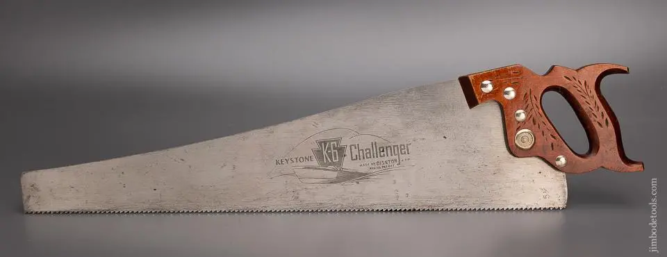 Near Mint Disston K-6 Challenger Hand Saw - 97847 1