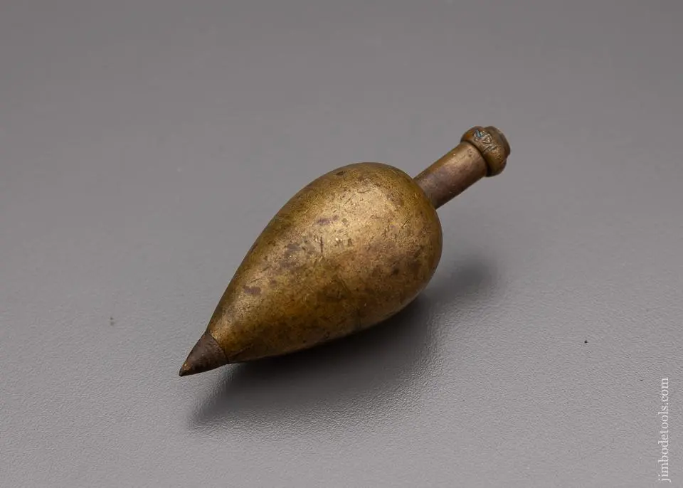 Unique Brass Plumb Bob 3 Inches Long - 97857 1
