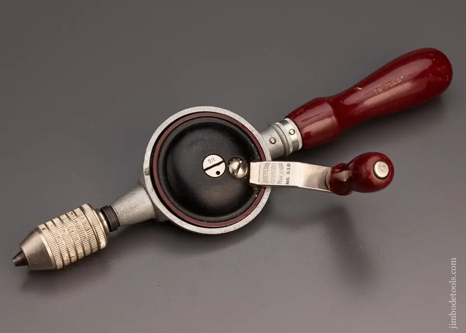 Extra Fine Stanley No. 610 Top Of The Line Hand Drill - 97862 1