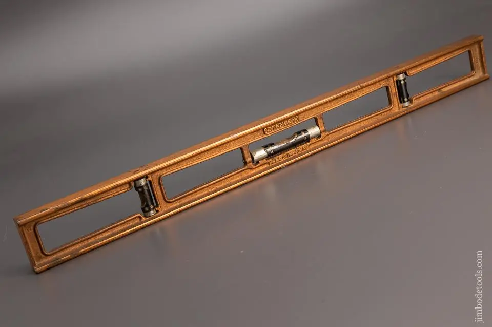 Gorgeous Copper Wash Stanley No. 37G Level 24 Inch - 97863 1