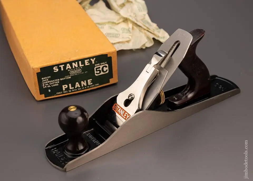 Stanley No. 5C Mint In Box Jack Plane - 97866 1