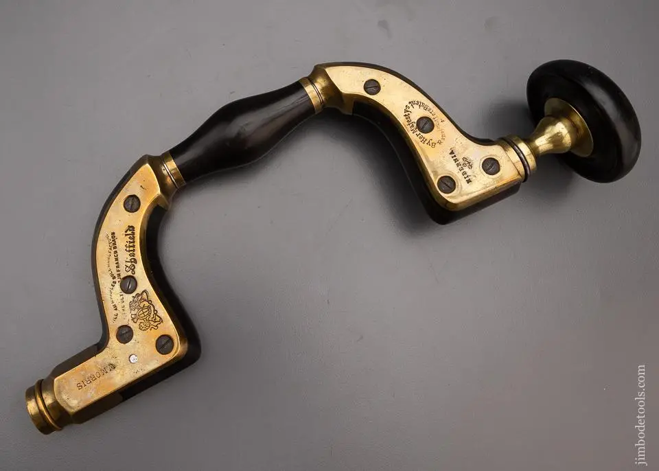 Spectacular Marples Ebony Ultimatum Bit Brace - 97896 1