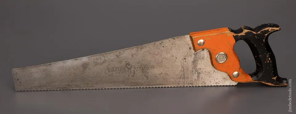 Scarce Disston Keystone Hand Saw - 97899 1