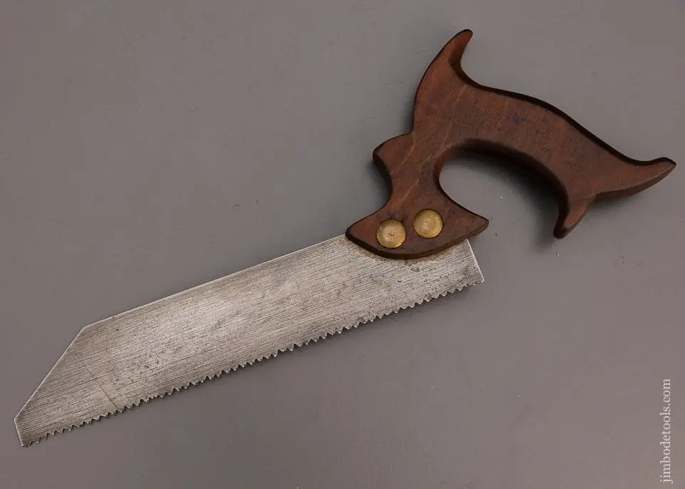 Rare Atkins (Unmarked) Pattern Maker’S Saw - 97944 1