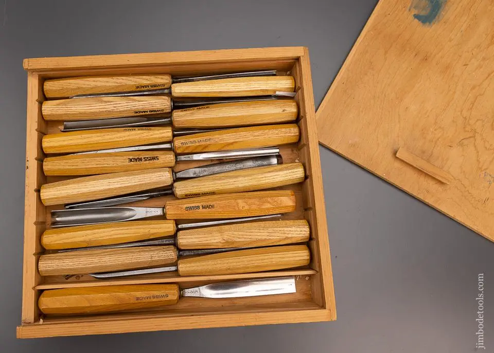 Mint Set Of 15 Pfeil Swiss Made Carving Tools - 97979 1