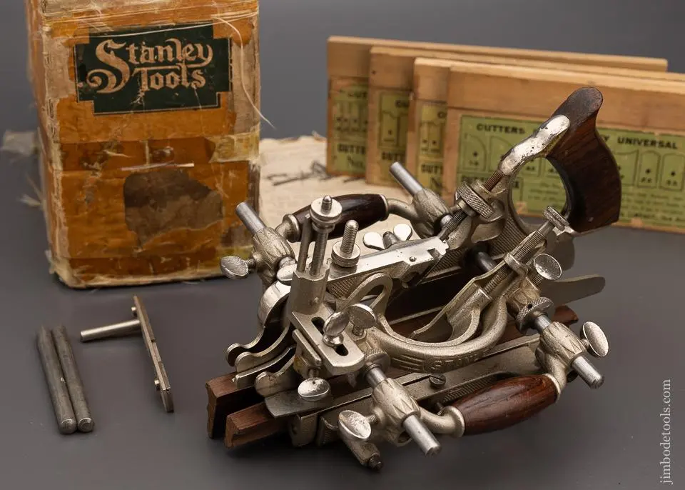 Excellent Stanley No. 55 Combination Plane 100% Complete In Original Box  - 97993 - As Of Apr 25 1