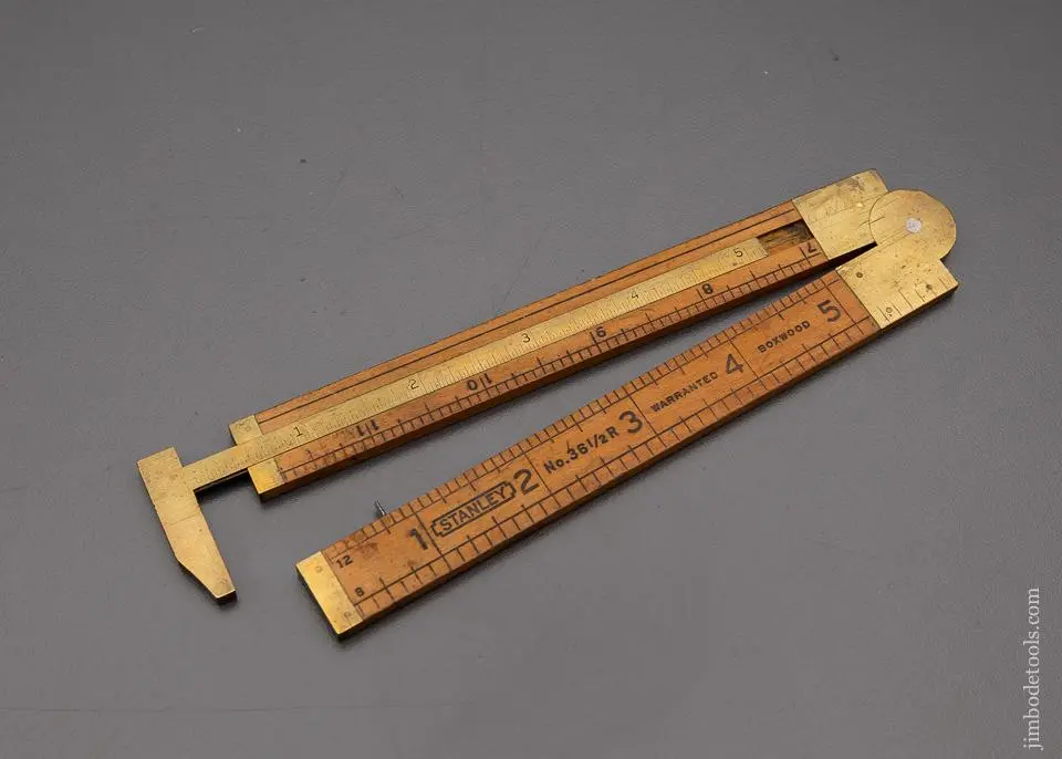 Fine Stanley No. 36 1/2R Caliper Rule - 98021 1