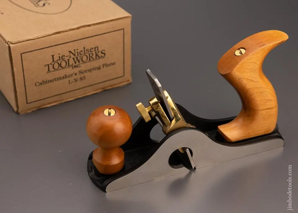 Mint In Box Lie Nielsen No. 85 Discontinued Scraper Plane -- 98066 1