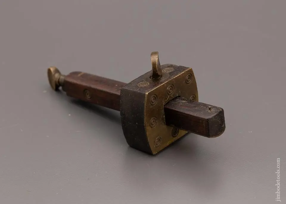 Excellent User Rosewood Mortise Gauge Unmarked - 98068 1