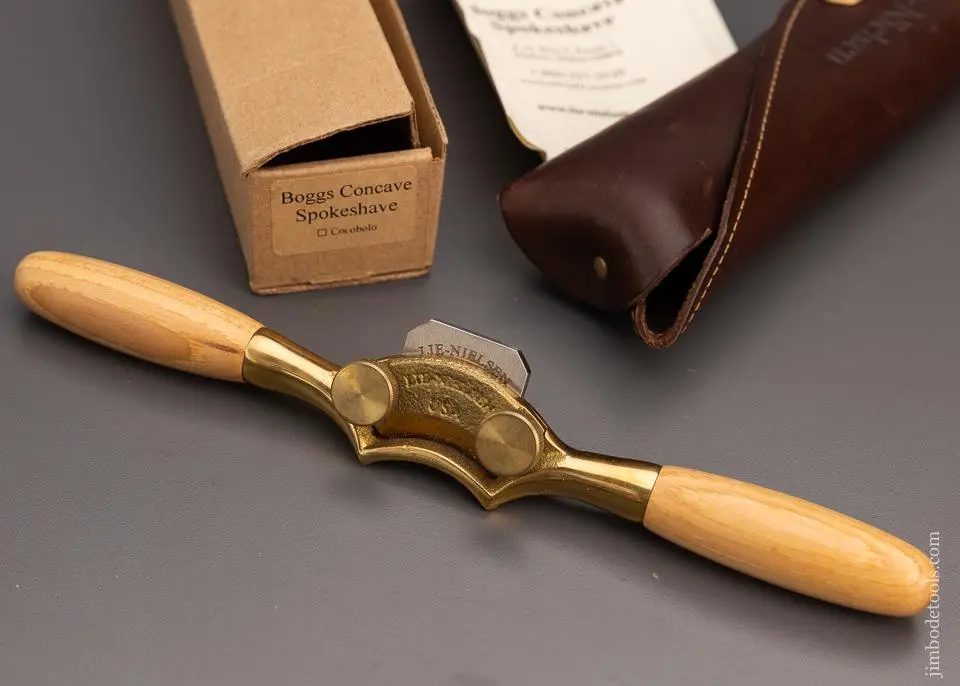 Mint In Box Lie Nielsen Boggs Concave Spokeshave - 98104 1