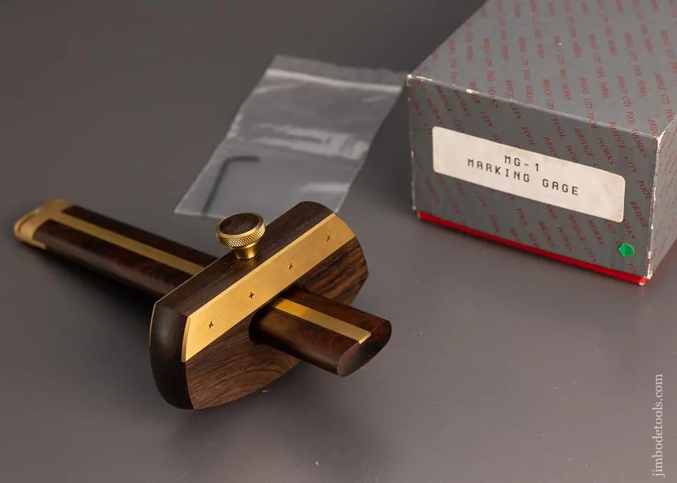 Bridge City Tool Works Mg-1 Marking Gauge Mint In Box - 98122 1
