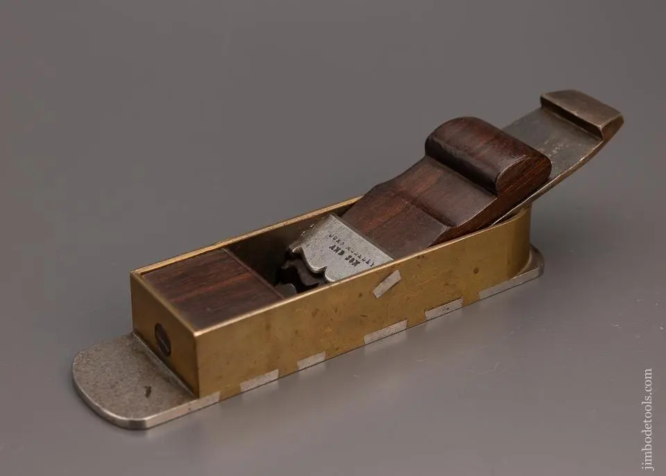 Gorgeous Gunmetal Miter Plane By John Moseley & Son - Excelsior 98139 - As Of May 10 1