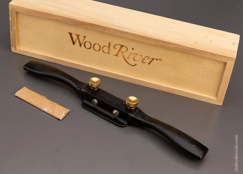 Wood River Razor Edge Spokeshave Mint In Box - 98152 1