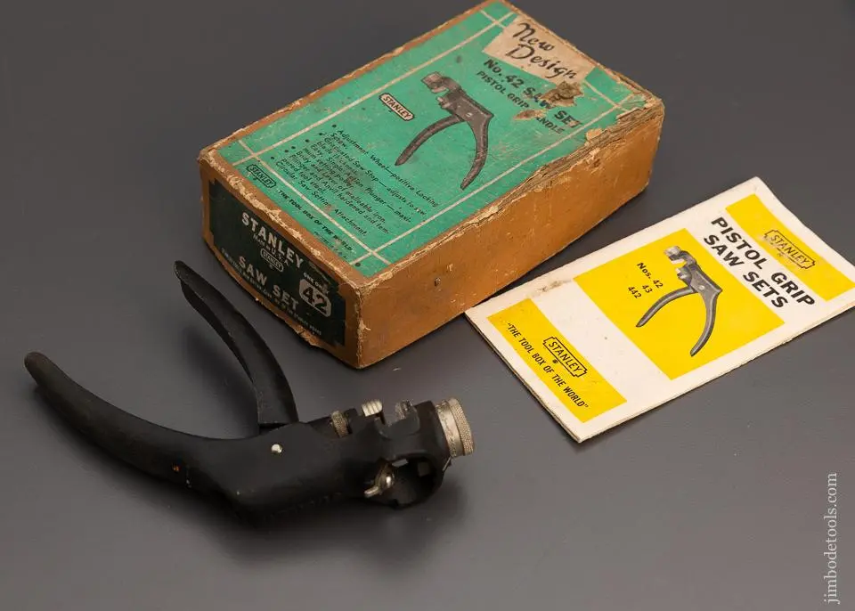 Stanley No. 42 Saw Set - 98166 1