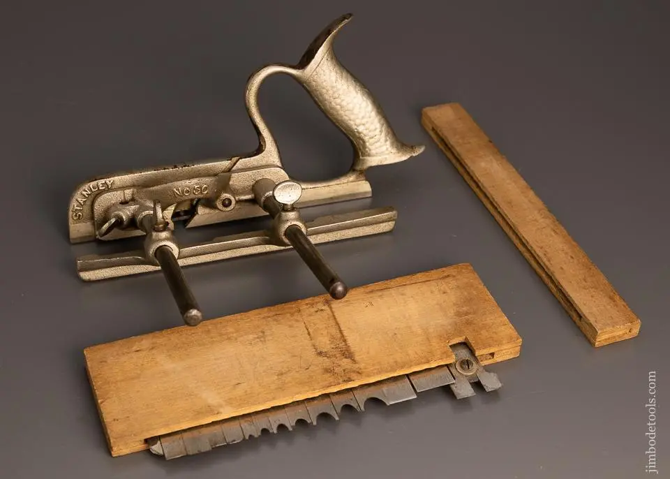 Good User Stanley No. 50 Plow Plane With 15 Cutters - 98177 1