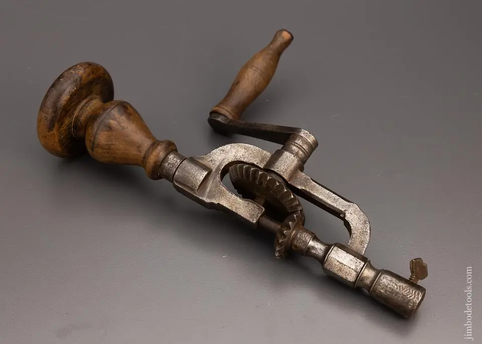 Excellent Iron Frame Geared Hand Drill - 98181 1