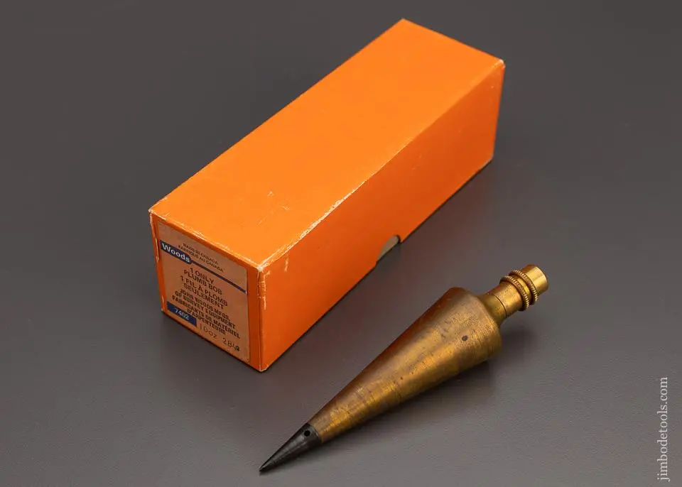 Woods Plumb Bob Mint In Box - 98194 1