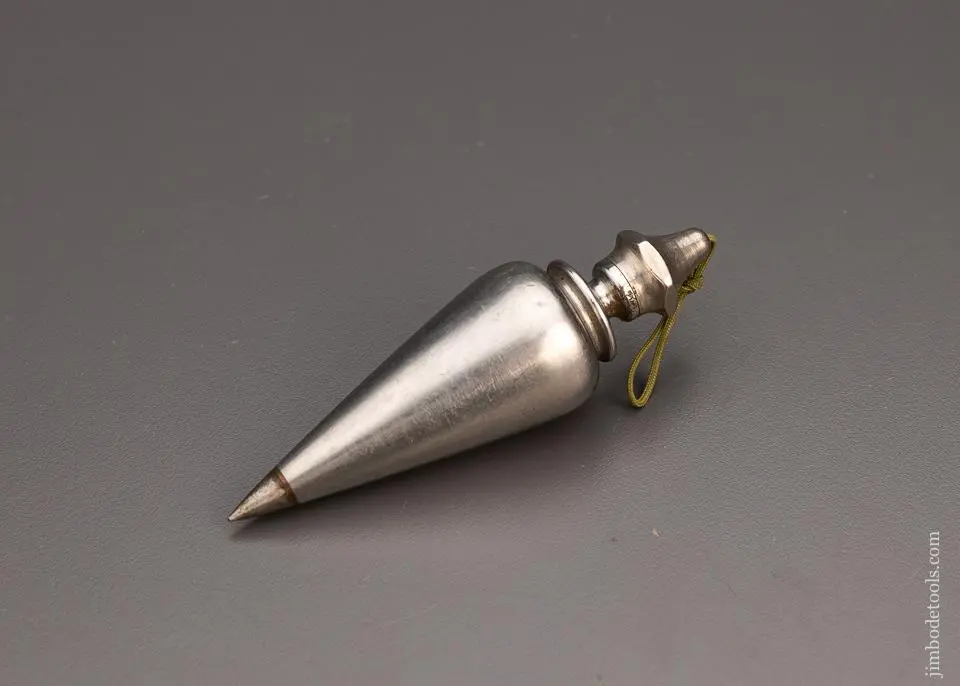 Pretty Nickel Plated Plumb Bob - 98208 1