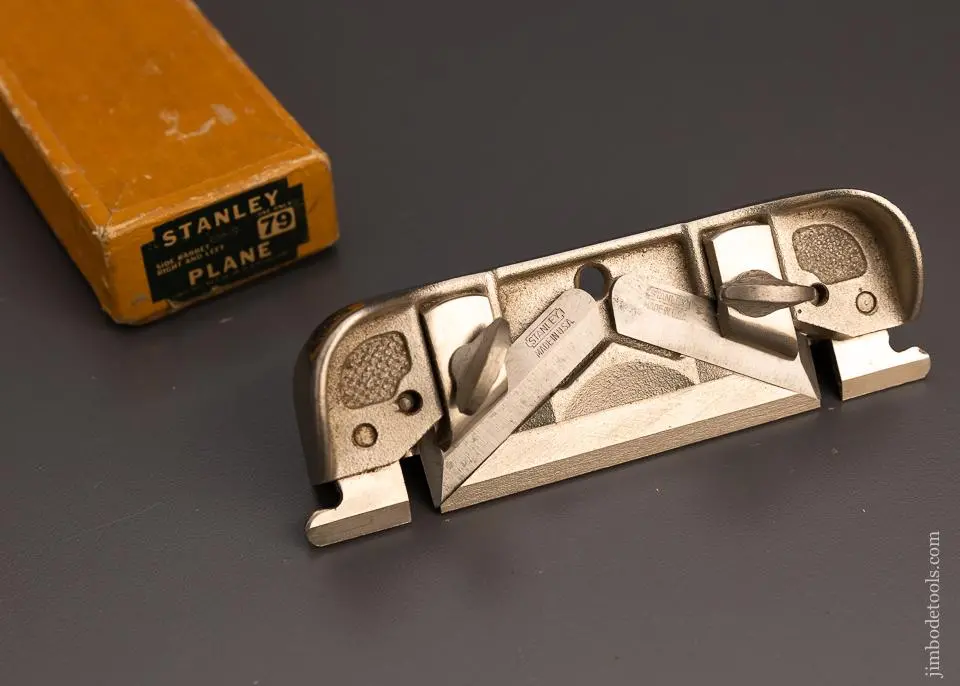 Stanley No. 79 Rabbet Plane Mint In Box With Fence - 98232 1