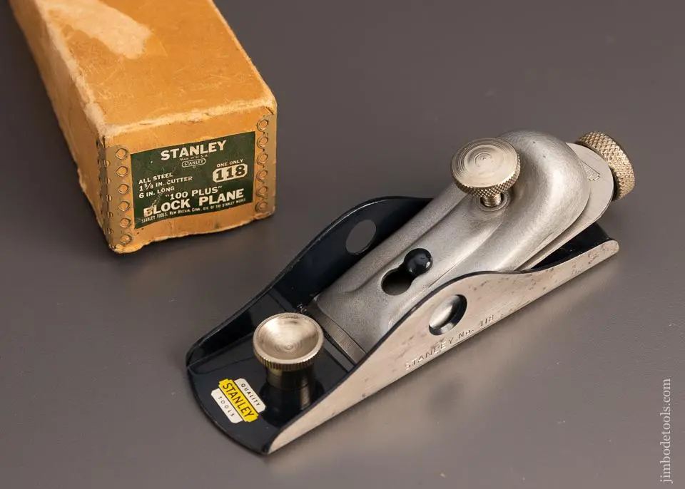 Stanley No. 118 Low Angle Block Plane - 98240 1