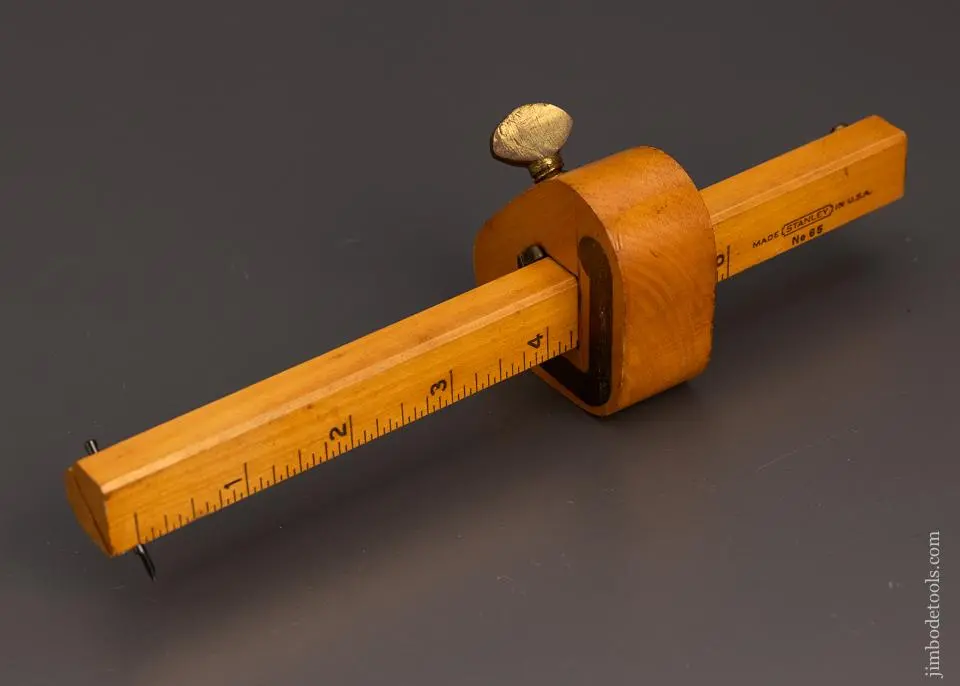 Mint Boxwood Stanley No. 65 Marking Gauge - 98258 1