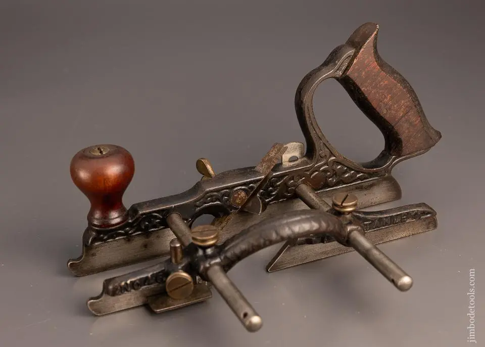 Very Rare Stanley No. 47 Skewed Plow Plane - 98266 1