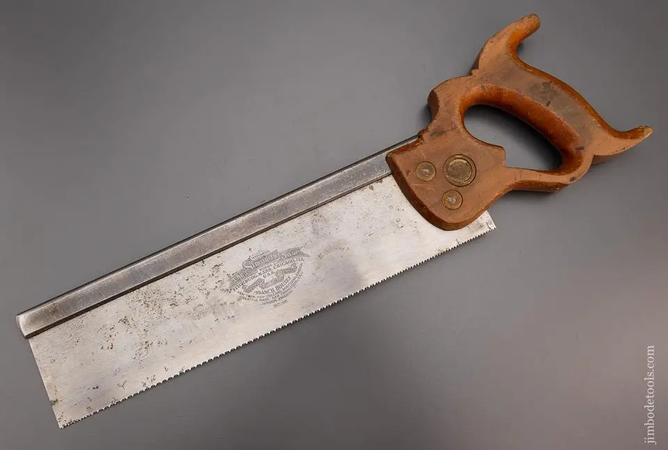 Just Sharpened Simonds No. 96 Dovetail Saw - 98279 1