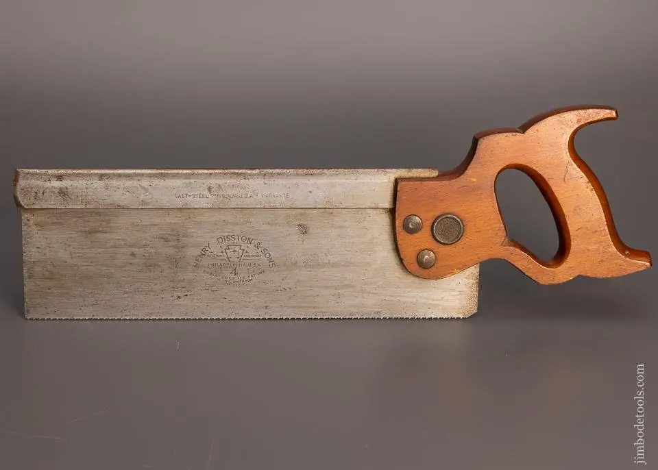 Unused Disston No. 4 Carcass Saw - 98280 1