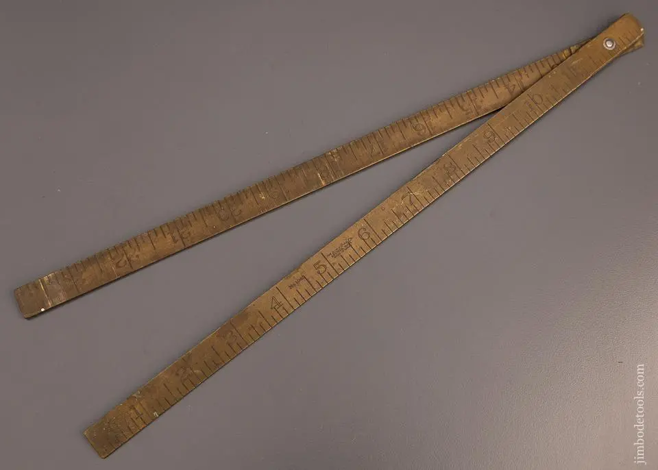 Lufkin No. 1085 Brass Blacksmith’S Rule - 98284 1