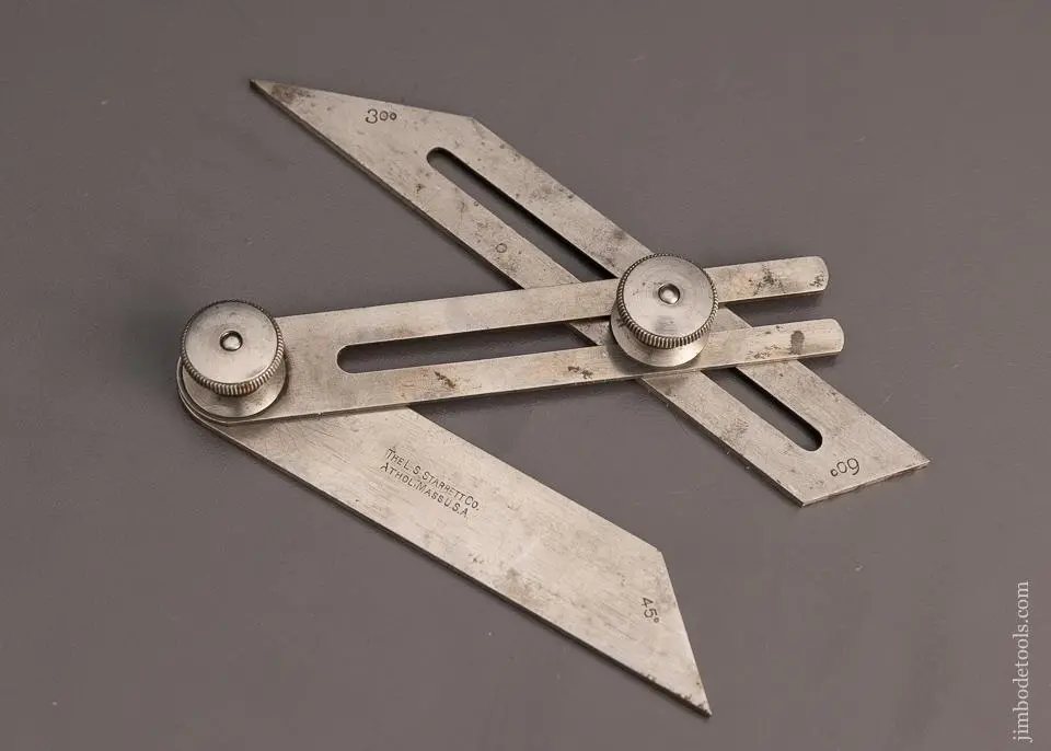 Starrett No. 49 Combination Bevel Square - 98296 1