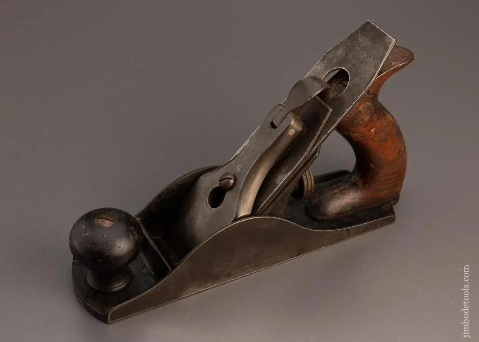 Type 2, Solid Nut, Solid Cap Stanley No. 3 Smooth Plane -- 98355 1