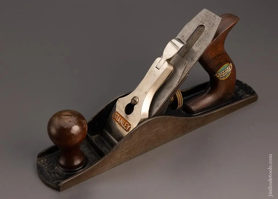 Extra Fine Stanley No. 5 1/4C Junior Jack Plane With Decal Handle Sweetheart - 98365 1