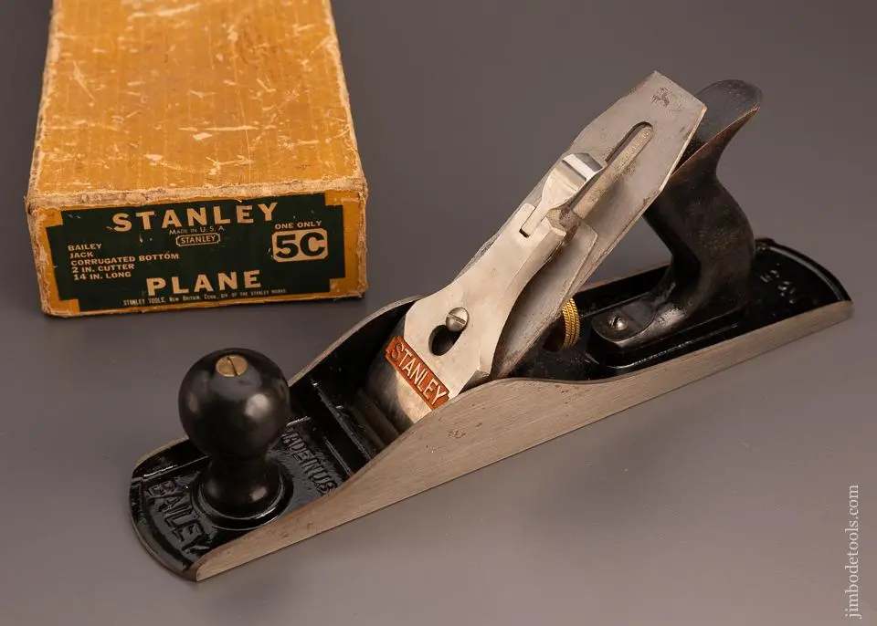 Stanley No. 5C Jack Plane Near Mint In Original Box - 98387 1