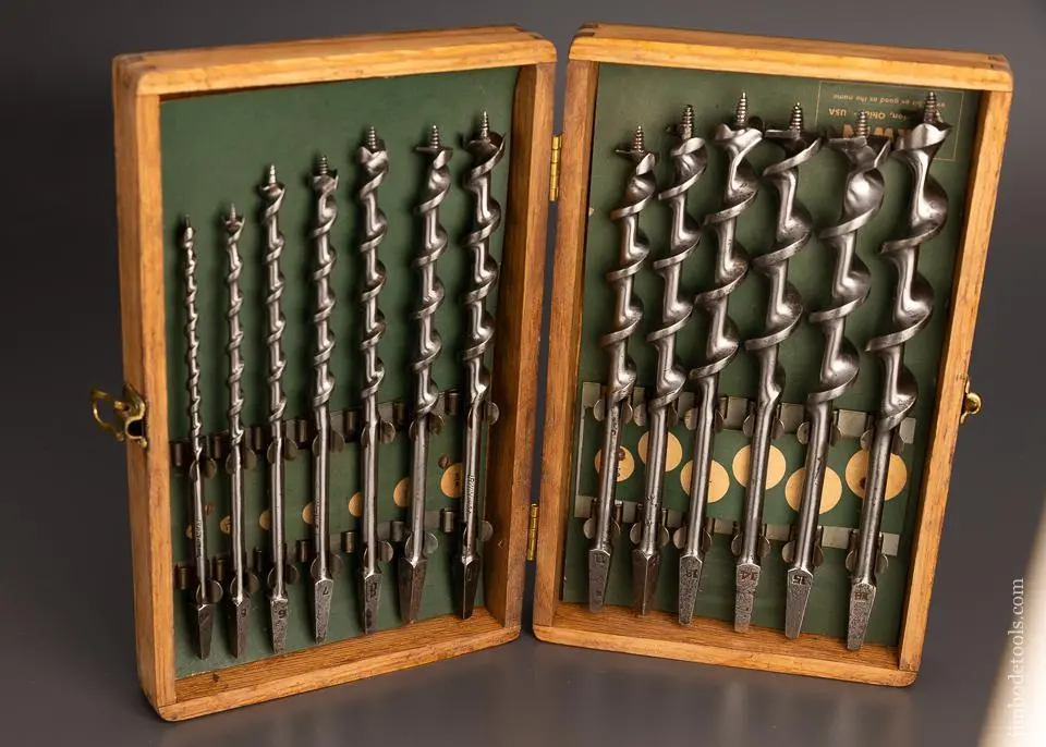 Fine Irwin Bit Set In Original Box - 98395 1